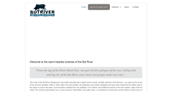 Desktop Screenshot of botriverwines.com